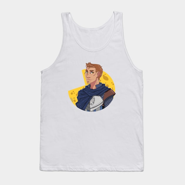 Lover of Cheese Tank Top by SmolCryptid